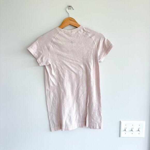 Lululemon Swiftly Tech Short-Sleeve Shirt 2.0 Flush Pink 8 - Picture 2 of 5